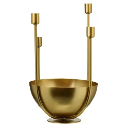 Depot Laternen & Kerzenhalter^Deko-Set Weihnachts-Kerzenhalter Golden Glam