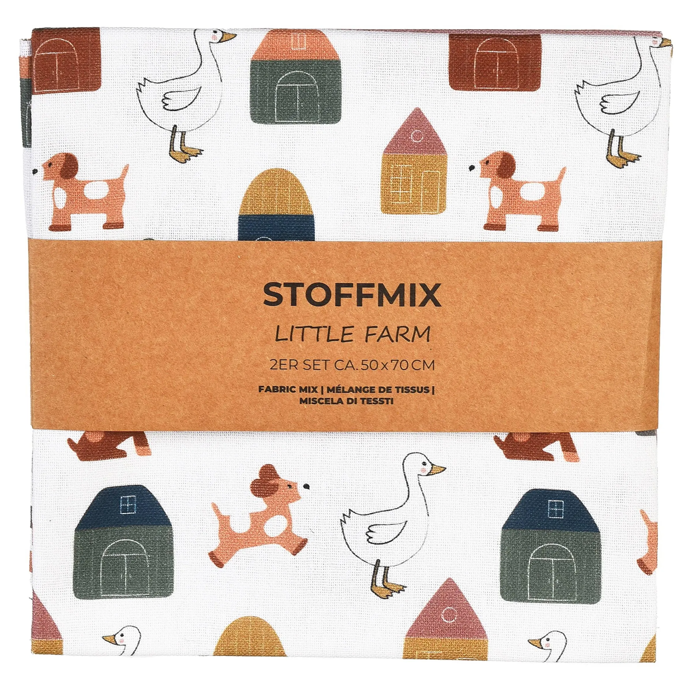 Depot Geschenkideen^Deko-Stoffmix Little Farm