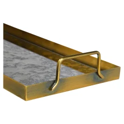 Depot Adventskranze & Zubehör^Deko-Tablett, Verspiegelt