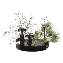 Depot Adventskranze & Zubehör^Deko-Tablett-Set Christmas Glam