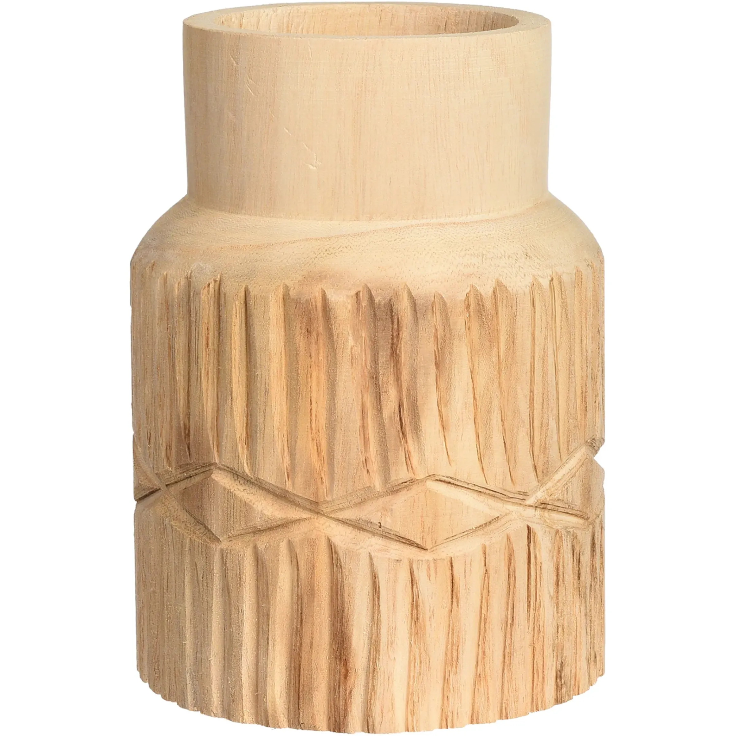 Depot Deko-Vase Rillen> Vasen