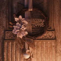 Depot Adventskranze & Zubehör^Deko-Weihnachtstablett Golden Glam