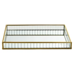 Depot Adventskranze & Zubehör^Deko-Weihnachtstablett Golden Glam