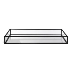 Depot Adventskranze & Zubehör^Deko-Weihnachtstablett Silver Glam