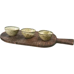 Depot Dipschalen Riva Mit Servierbrett> Geschirr