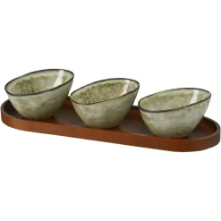 Depot Dipschalen Riva Mit Tablett> Geschirr