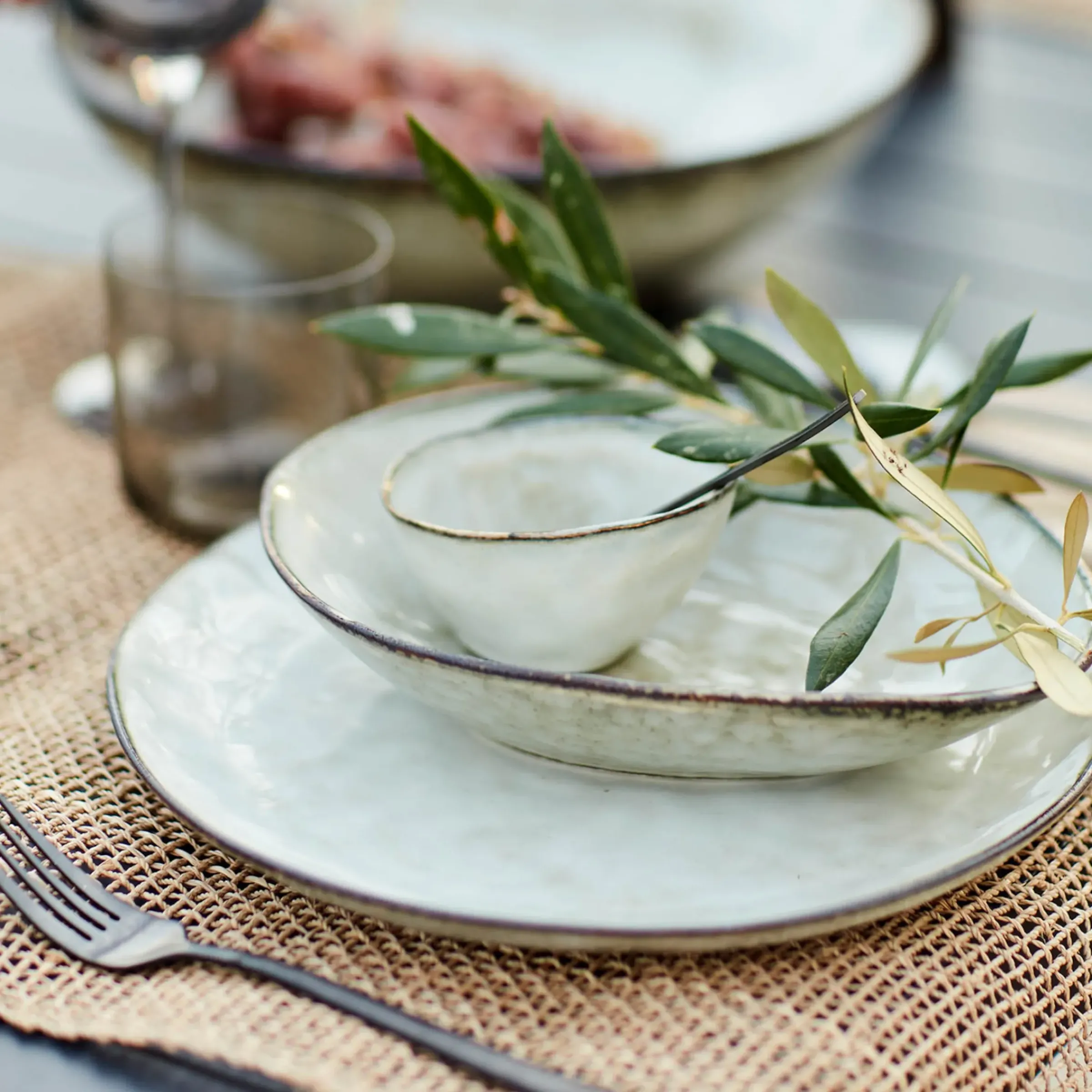 Depot Dipschalen Riva Mit Tablett> Geschirr