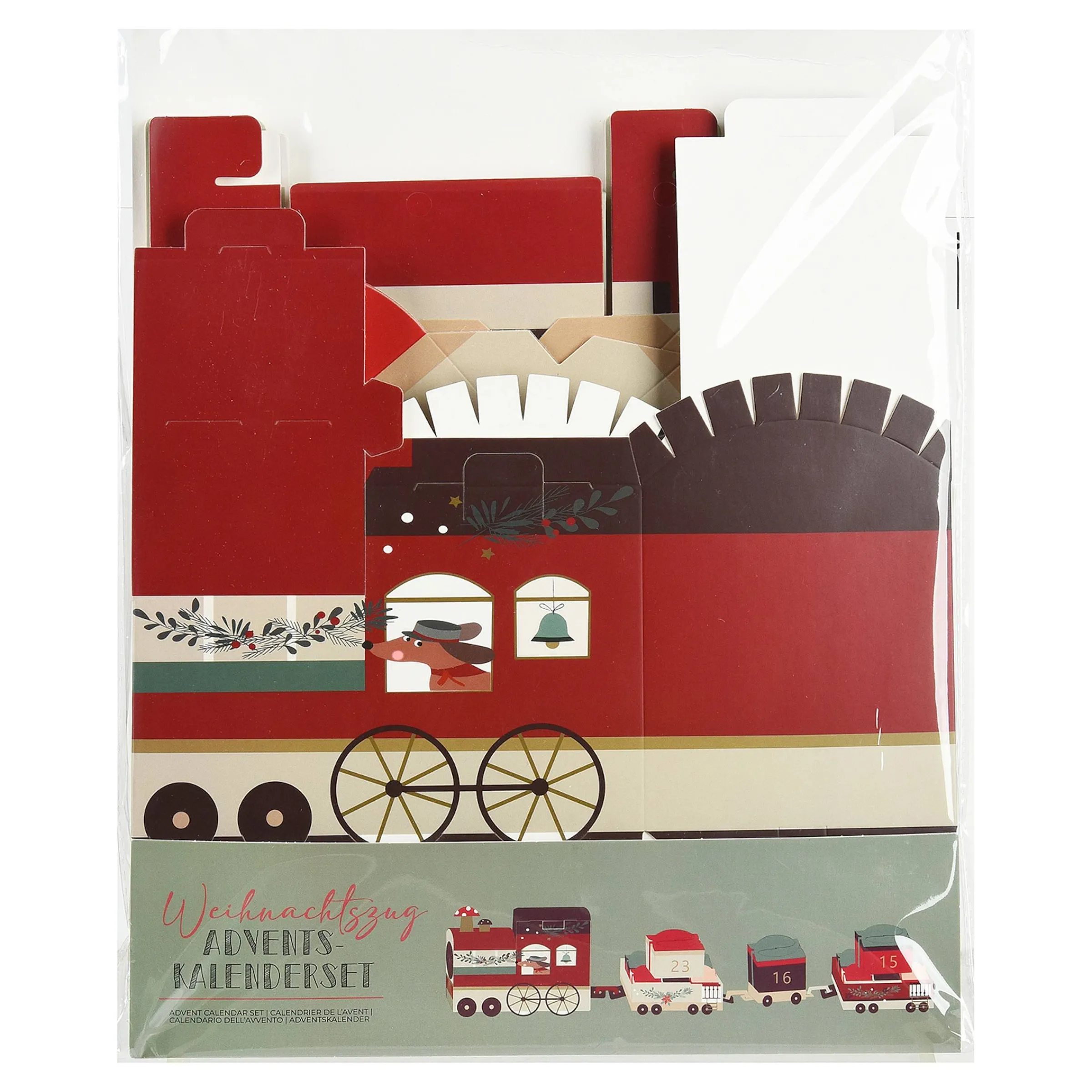 Depot Adventskalender^Diy-Adventskalender-Set Zug