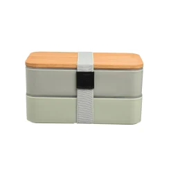 Depot Geschenkideen^Doppel-Lunchbox Mit Mehrwegbesteck