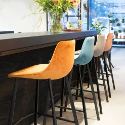 Depot Geschenkideen^Dutchbone Samt-Barstuhl Franky