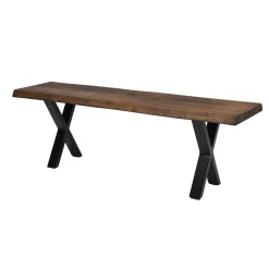 Depot Eichenholz-Sitzbank Rocco> Stühle