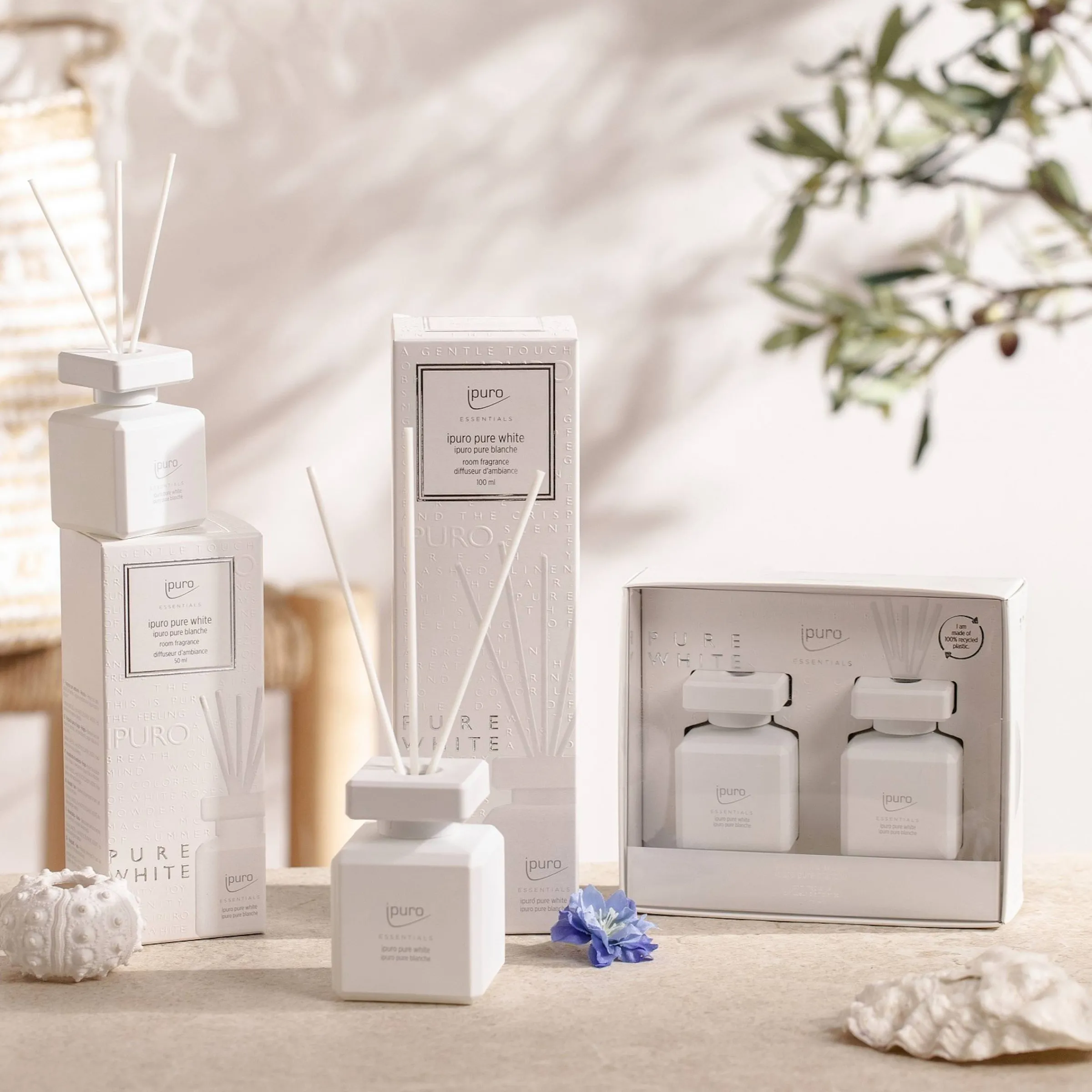 Depot Geschenkideen^Essentials Raumduft Pure White