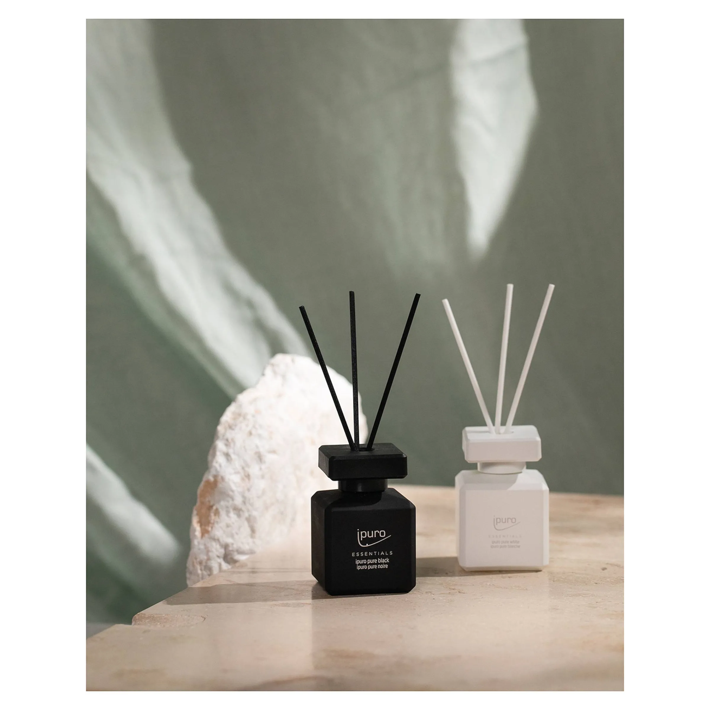 Depot Geschenkideen^Essentials Raumduft-Set Pure Black & White