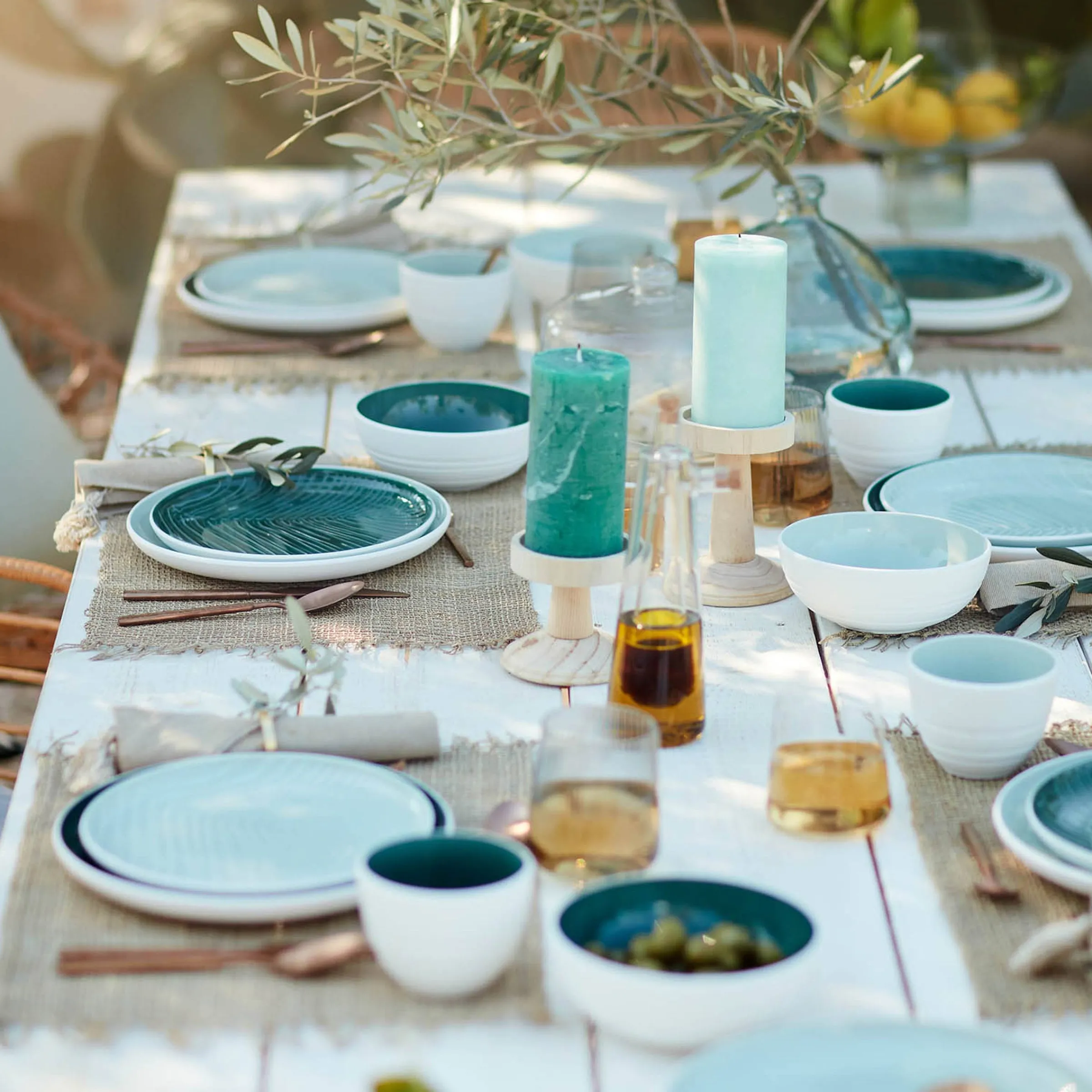 Depot Geschenkideen^Essig- & Olflasche Duo