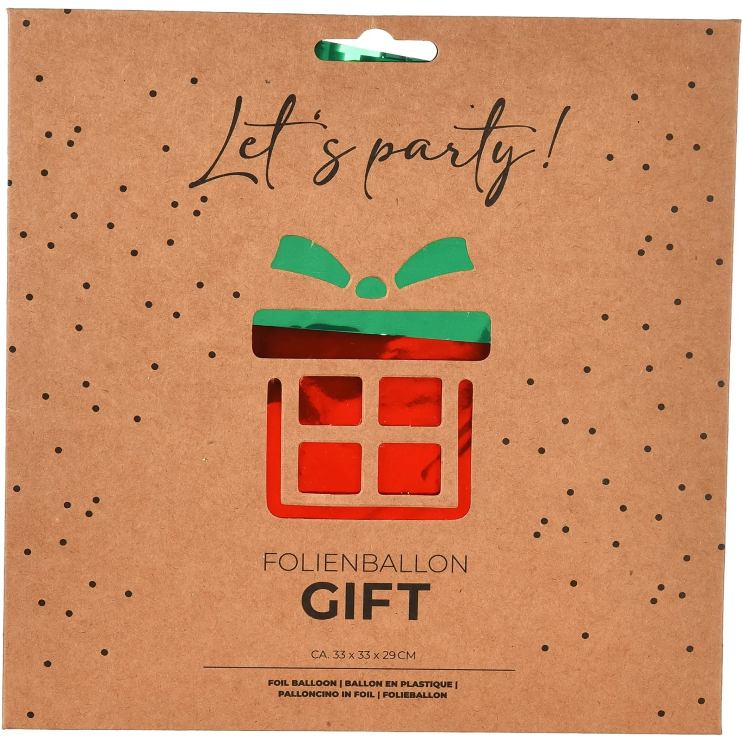 Depot Folienballon Gift> Luftballons