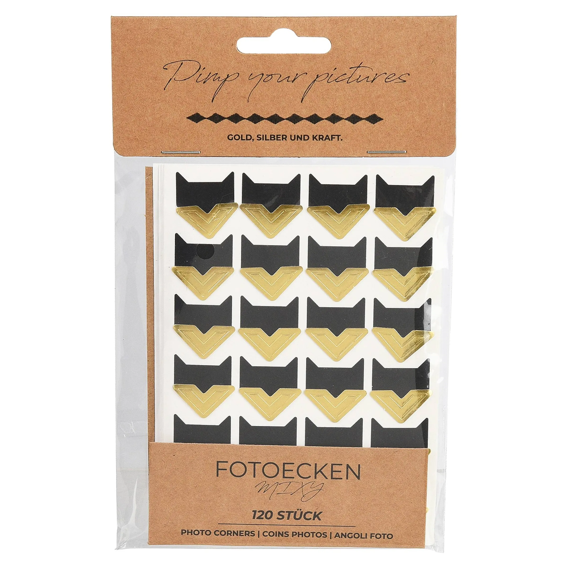 Depot Geschenkideen^Foto-Klebeecken-Set Mixy