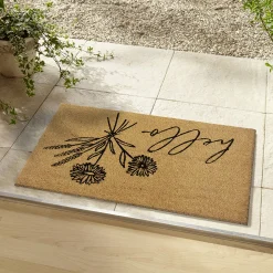 Depot Geschenkideen^Fusmatte Hello Flowers