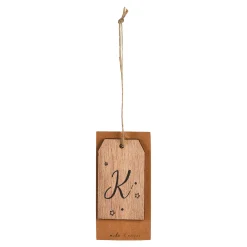 Depot Adventskranz-Deko^Geschenkanhänger Monogramm