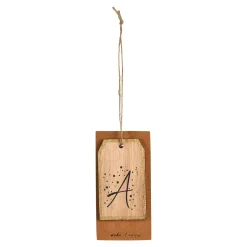 Depot Adventskranz-Deko^Geschenkanhänger Monogramm