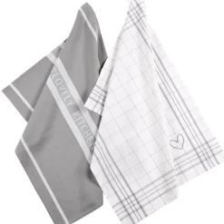 Depot Geschirrtuch-Set Kitchen Love> Küchen- & Geschirrtücher