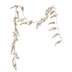 Depot Adventskranz-Deko^Girlande Glimmerleaf