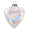 Depot Figuren & Formen^Glas-Baumschmuck Herz Holo