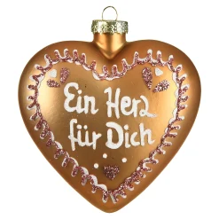 Depot Figuren & Formen^Glas-Baumschmuck LebKüchenherz