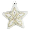 Depot Figuren & Formen^Glas-Baumschmuck Stern Schnee