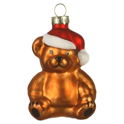 Depot Kugeln & Baumspitzen^Glas-Baumschmuck Teddy