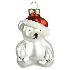 Depot Kugeln & Baumspitzen^Glas-Baumschmuck Teddy