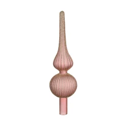 Depot Kugeln & Baumspitzen^Glas-Baumspitze Rille