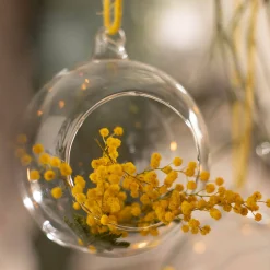 Depot Kugeln & Baumspitzen^Glas-Deko-Anhänger Hole