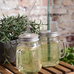 Depot Geschirr & Servieren^Glas-Trinkhalm