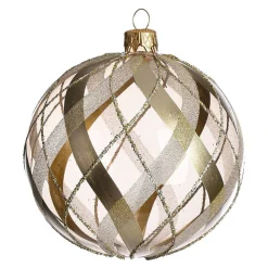 Depot Kugeln & Baumspitzen^Glas-Weihnachtskugel Doublecheck