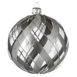 Depot Kugeln & Baumspitzen^Glas-Weihnachtskugel Doublecheck