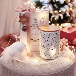 Depot Kugeln & Baumspitzen^Glas-Weihnachtskugel Feder