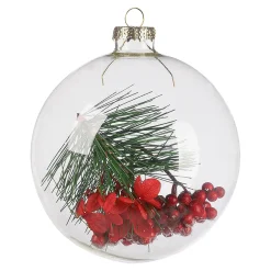 Depot Kugeln & Baumspitzen^Glas-Weihnachtskugel Filled Berries