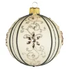 Depot Kugeln & Baumspitzen^Glas-Weihnachtskugel Florale