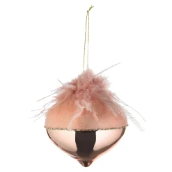 Depot Kugeln & Baumspitzen^Glas-Weihnachtskugel Glancy Feather