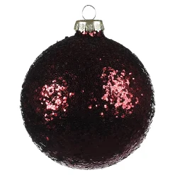 Depot Kugeln & Baumspitzen^Glas-Weihnachtskugel Glimmer