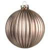 Depot Kugeln & Baumspitzen^Glas-Weihnachtskugel Glitterstripe