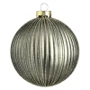 Depot Kugeln & Baumspitzen^Glas-Weihnachtskugel Glitterstripe