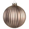 Depot Kugeln & Baumspitzen^Glas-Weihnachtskugel Glitterstripe