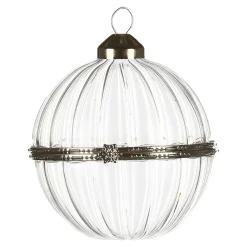 Depot Kugeln & Baumspitzen^Glas-Weihnachtskugel Medaillon