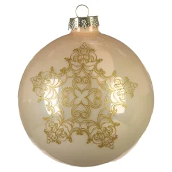 Depot Kugeln & Baumspitzen^Glas-Weihnachtskugel Noble