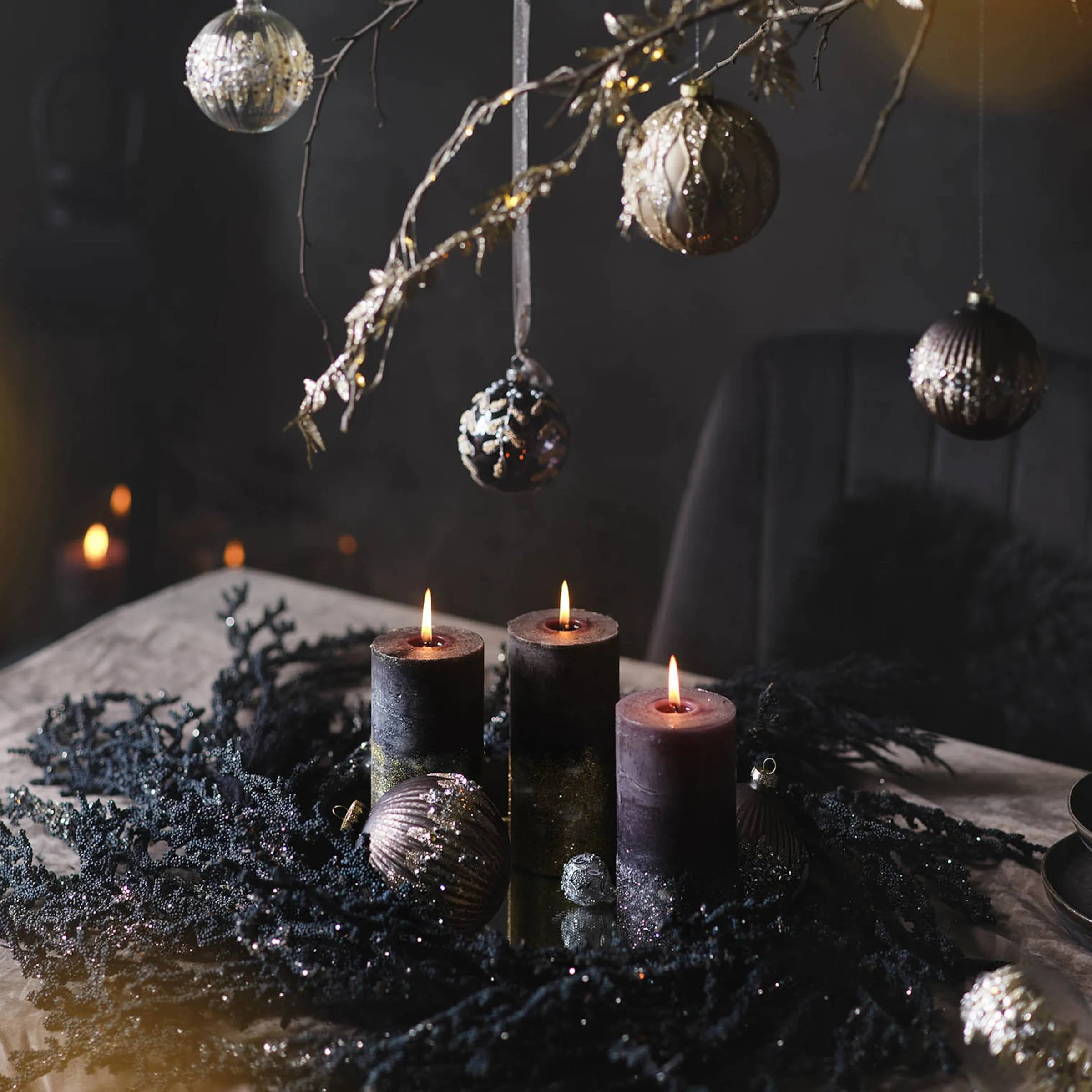 Depot Kugeln & Baumspitzen^Glas-Weihnachtskugel Rom