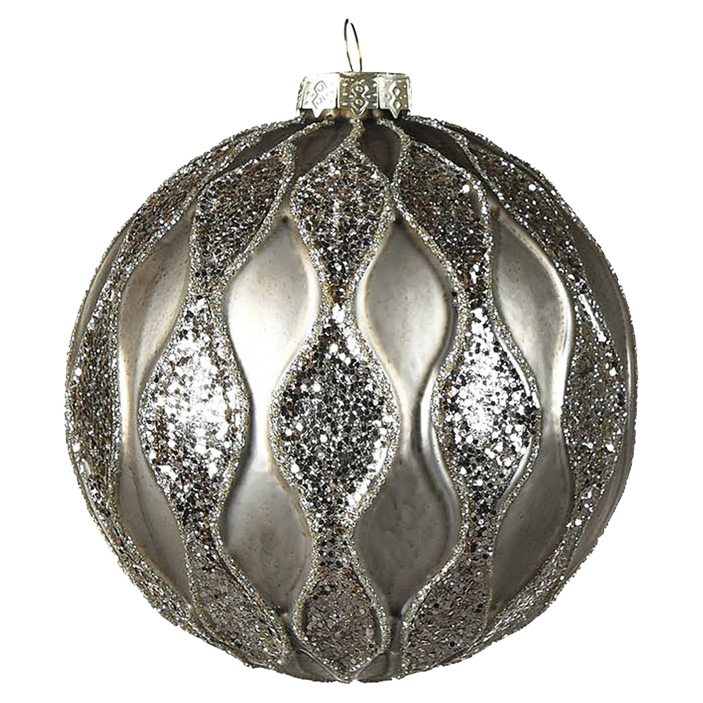 Depot Kugeln & Baumspitzen^Glas-Weihnachtskugel Rom