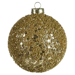 Depot Kugeln & Baumspitzen^Glas-Weihnachtskugel Roundgranulat