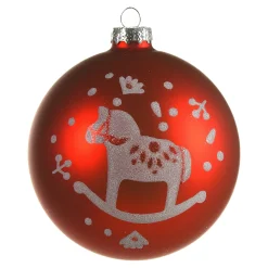 Depot Kugeln & Baumspitzen^Glas-Weihnachtskugel Tiere Folklore