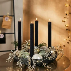 Depot Kugeln & Baumspitzen^Glas-Weihnachtskugeln Opal